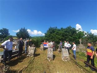 Република Српска - Билећа - руско гробље - одата почаст припадницима Донског кадетског корпуса