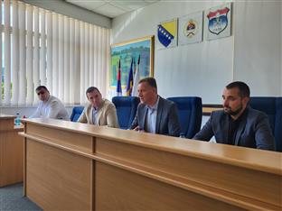 Република Српска - Пале - општинска управа -  пријем за фудбалере