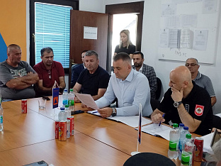 Република Српска - Бијељина - Минић, Новитовић - састанак
