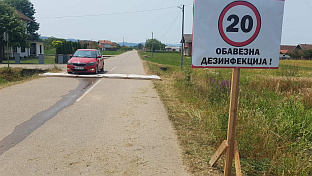 Република Српска - Лопаре - афричка куга свиња - дезинфекција
