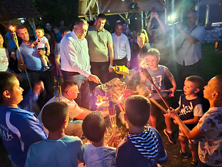 Република Српска - Топлик - Додик - паљење лила 