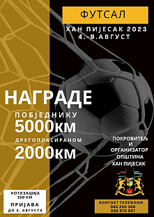 Република Српска - Хан Пијесак - Футсал турнир 