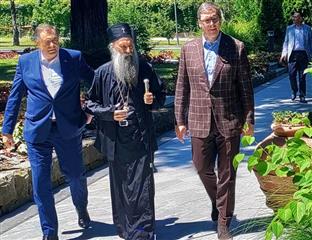 Србија- Република Српска - Додик, Вучић, патријарх Порфирије