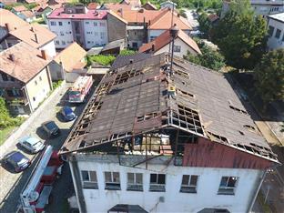 Република Српска - Шамац - олујно невријеме - штета на објектима