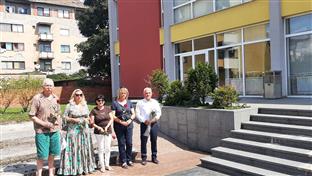 Хрватска - Други свјетски рат - полагањем цвијећа испред Спомен-дома