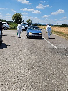 Република Српска - Бијељина - Угљевик - пунктови за дезинфекцију