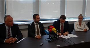 БиХ - Сарајево - Пандуревић, Асановић - потписивање меморандума