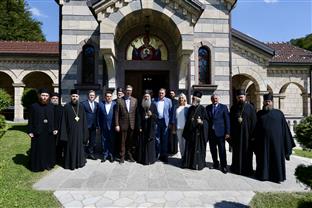 Република Српска - Србија - посјета манастиру Осовица код Српца