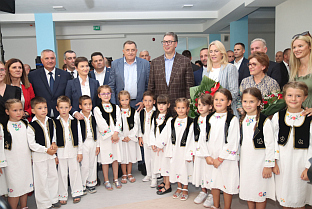 Република Српска - Србија - Србац - посјета вртићу "Србија"