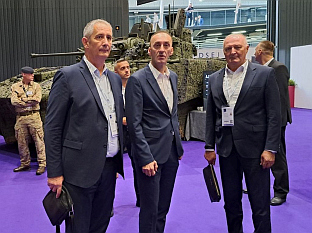 БиХ - Сарајево - Хелез и Галић на сајму наоружања у Лондону