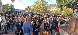 Србија - Космет - паљењем свијећа одата пошта 