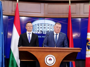 Република Српска - Бањалука - Додик, Сијарто - прес