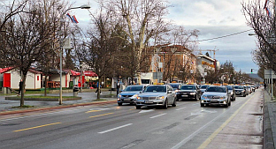 Република Српска - Бањалука - протест таксиста