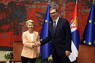 Србија - ЕУ - Вучић, Фон дер Лајен