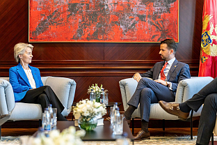 Црна Гора - ЕУ - Милатовић, Фон дер Лајен