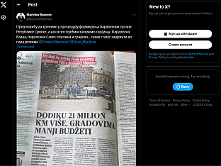 Република Српска - Источно Сарајево - Божовић - "Икс"