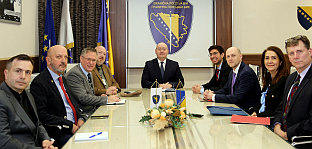 БиХ - Купрешаковић са делегацијом Бироа за борбу против тероризма САД