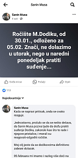 БиХ - Сарајево - безбједност