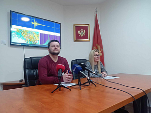 Црна Гора - Завода за сеизмологију - конференција за новинаре