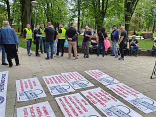 Република Српска - Синдикат здравства - протестно окупљање