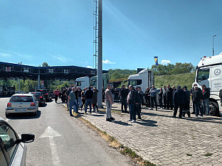 Република Српска - Зворник - аутопревозници - протестни скуп