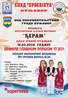 Република Српска - Прњавор - СПКД "Просвјета"- плакат