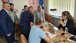 Република Српска - Тесић - пројекти - састанак