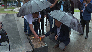 Република Српска - Приједор - чланови Борачке организације - прислужене свијеће