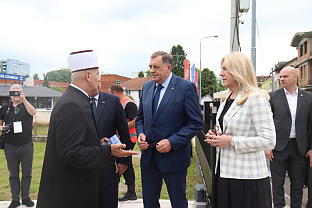 Бањалука - свечаност отварања обновљене џамије Арнаудија