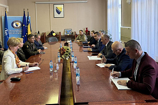 БиХ - Гогановић, Хелез - делегација НАТО штаба