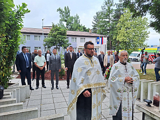 Република Српска - Источно Ново Сарајево - Спасовдан - полагање вијенаца