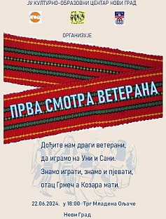 Република Српска - Нови Град - КУД "Уна" - најава