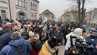 Република Српска - Бијељина - СДС  - протест 