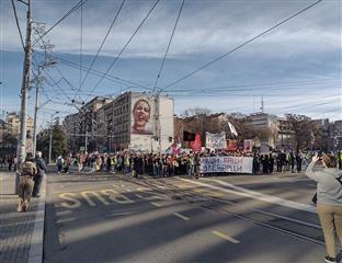 Србија - Београд - протест