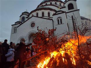 Србија - Београд - Бадњи дан