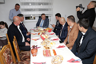 Република Српска - Соколац - посјета породици Крунић