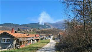 Република Српска - Источно Ново Сарајево - пожар