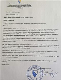 БиХ - Њемачка - Штутгарт - Генерални конзулат