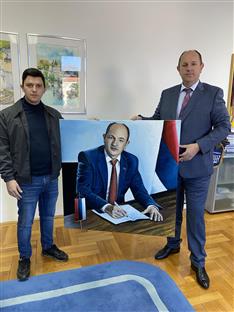 Република Српска - "Електропривреда" - портрет Луке Петровића