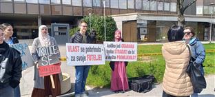 ФБиХ - Сарајево - протест