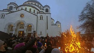 Србија - Београд - Бадње вече