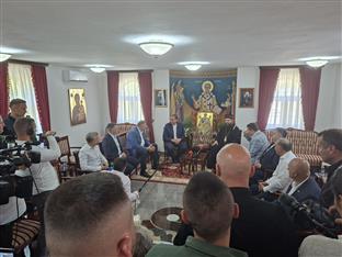 ФБиХ - манастир Рмањ - Вучић