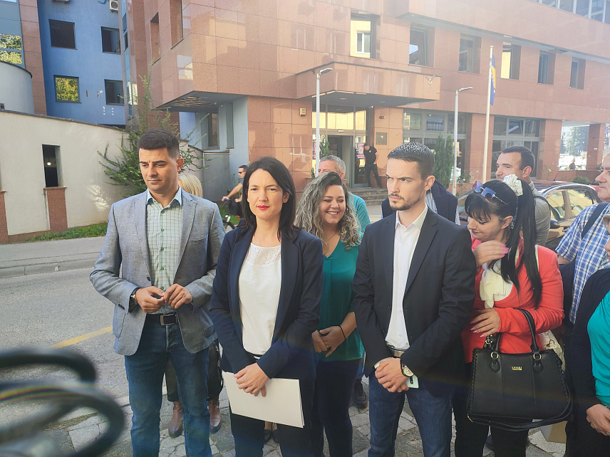 БАЊАЛУКА, 11. ОКТОБРА /СРНА/ - Предсједник Народног фронта Јелена Тривић.