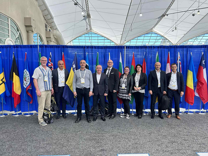 САН ДИЈЕГО, 16. ОКТОБРА /СРНА/ - Директор Граничне полиције БиХ Мирко Купрешаковић на конференцији Међународне асоцијације полицијских шефова /ИАЦП/ у Сан Дијегу.