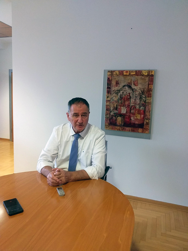 САРАЈЕВО, 18. ОКТОБРА /СРНА/ - Предсједник Високог судског и тужилачког савјета /ВСТС/ БиХ Халил Лагумџија.