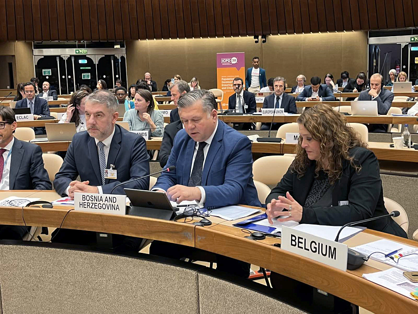 ЖЕНЕВА, 19. ОКТОБРА /СРНА/ - Делегација БиХ на Регионалној конференцији о теми "ИЦПД30 - становништво и развој у Женеви: Осигуравање права и избора".