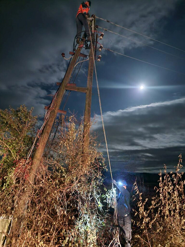 ЗВОРНИК, 27. ОКТОБРА /СРНА/ - Пожар, који је изазвало непознато лице паљењем ниског растиња у мјесту Роћевић код Зворника, захватио је далековод, након чега је дошло до прекида снабдијевања електричном енергијом у овом насељу.