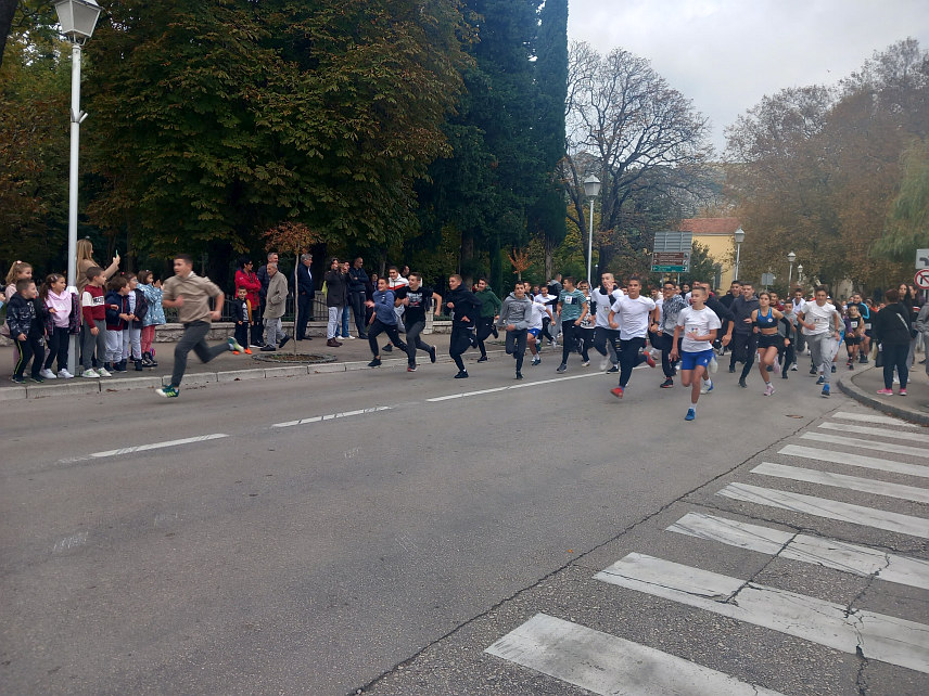 TРЕБИЊЕ, 14. НОВЕМБРА /СРНА/ - У Tребињу је, поводом Свјетског дана борбе против дијабетеса, приређен крос за ученике основних и средњих школа како би се указало на значај спорта за превенцију и лијечење ове болести.