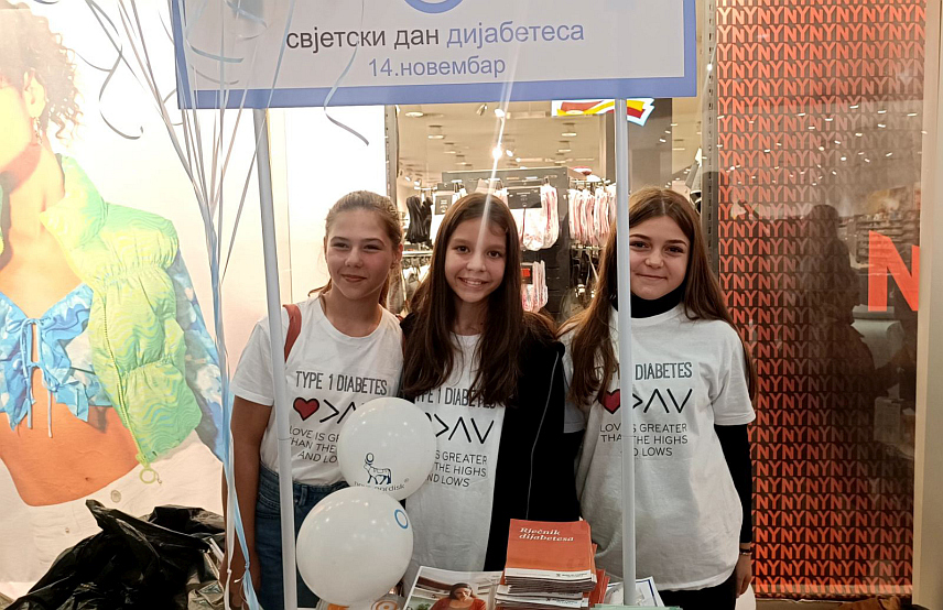 ИСТОЧНО САРАЈЕВО, 14. НОВЕМБРА /СРНА/ - Удружење родитеља и пријатеља дјеце дијабетичара "Побиједимо дијабетес" из Источног Сарајева организовало је данас, поводом Свјетског дана борбе против шећерне болести, бесплатно мјерење глукозе, крвног притиска и липида.