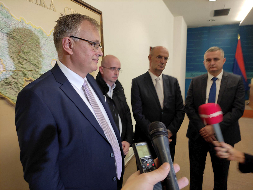 БАЊАЛУКА, 15. НОВЕМБРА /СРНА/ - Предсједник Уније послодаваца Републике Српске Саша Тривић.